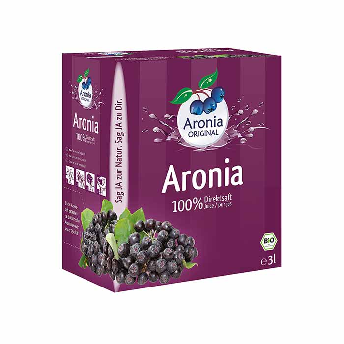 Aronia hrásaft 100%, 3 lítra