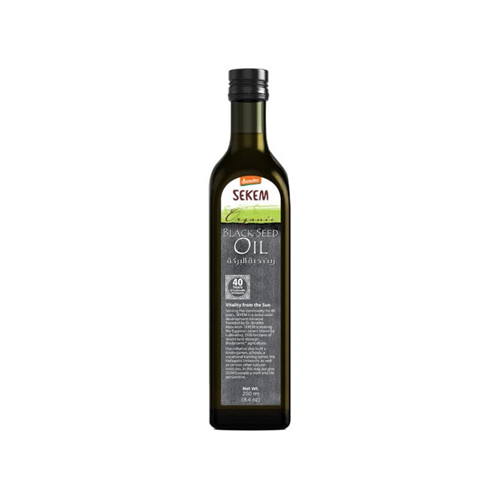 Lífrænt vottuð black seed olía